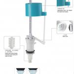 silent adjustable fill valve KA102