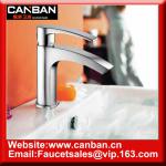Simple Style Single-handle Brass Basin Faucet
