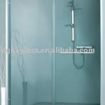 Sliding glass shower door