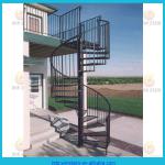 spiral staircase case iron spiral stair WS-018