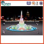 square landscaping music dancing water fountain GPF01