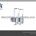 stainless steel 500ml vertical wall mount double liquid soap dispenser XD-5002C