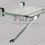 Stainless steel adjustable bathroom shower chair, designer shower chairs, fold up shower seat
