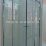 Stainless steel bathroom shower with sliding type door for 10mm tempered glass SA8800-B43