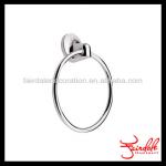 Stainless steel modern hand bathroom towel rings 27-5960