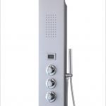 Stainless Steel Shower Panel With Temperature Display with led LN-S932