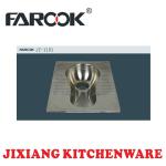 stainless steel squatting pan eastern style toilet