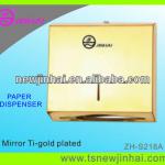 Stainless steel Wipe paper dispenser (Glod)