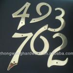 Stamping brass house number hotel room number ZW-A700