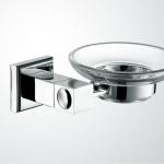 Stars hotel brass soap dish holder in bathroom, glass soap dish with brass holder 92006 92006
