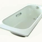 Steel Enameled Bathtub 170x70x36cm