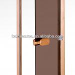 tinted tempered glass sauna door ,70x190cm (KD-7001)