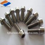 Titanium taper head screw DIN912 Ti taper head screw