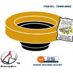 toilet bowl wax ring gasket with flange with horn with sleeve TWWR-09002