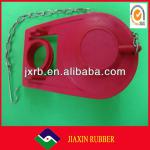 Toilet WC Accessory Red Universal Flapper With Chain JX-256310