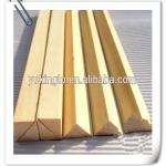 Triangle wooden strips timber battens / chamfer strip for construction triangle wooden timber battens/ chamfer strip