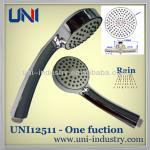 UNI12511 xiamen high quality wholesale bathroom water saving rainfall ABS plastic hand shower head set