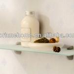 wall mount floating glass shelf
