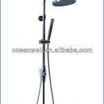 Wall-mounted Raining Shower Set with LED light