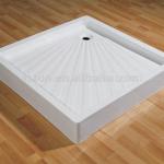 White acrylic more useful cupc drain square shower tray /shower base