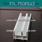 white and colorful 80 PVC sliding window profile 80
