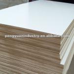 White color melamine faced MDF PY-003