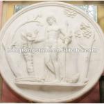 White Marble Relief With Figure HT-H-FD016