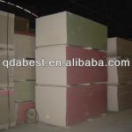 White paper faced gypsum board