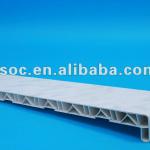 white plastic window sill