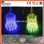 with lights fog or mist indoor and outdoor water music fountain FS02