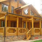 wooden detached house