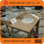 yellow granite modern bathroom vanities Granite bathroom vanity top