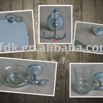 zinc color bathroom accessories set 3800-5pcs