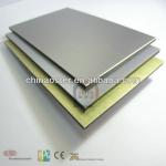 Silver /Gold Brush aluminium composite panel