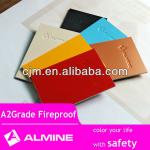 Almine A2 and B1 Grade certificated fireproof ACP wall panels 3-5mm thickness color aluminum composite panel