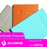 facade materials aluminum A2 grade fireproof acp construction material