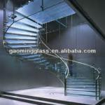 Modern design Glass staircase with CE,TUV,ISO Approval