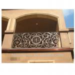 Wrought Iron Balcony Railing Designs