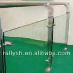 stainless steel glass railing post accessories applying to 10mm tempered glass-YM
