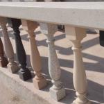 RD polyurethane faux stone balustrade and handrail