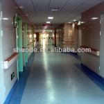Wall Protection PVC Handrail for Hospital Corridor with Anti-bacterial and Fireproof