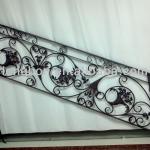 wooden rail interior classical wrought iron stair railings
