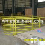 China yellow steel made structured welding balustrade and handrails