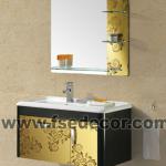 Modern Wall Mounted Stainless Steel Bathroom Vanity