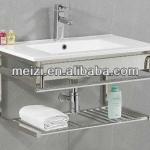 wall hung Stainless steel wholesale bathroom vanities