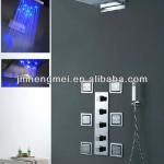 led shower sets with 2 inches body shower spray led shower sets