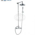Bathroom wall mounted thermostatic shower mixer