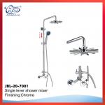High end brass wall mouted bath shower faucet