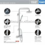 304# Stainless steel bathroom shower column-KS108