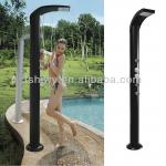 Outdoor Swim Pool Single Pole Standing Jet Shower Spa Products (HY-M016)